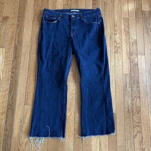 Levis Jeans Womens 14 Blue Classic Bootcut Mid Rise Dark Wash Denim‎